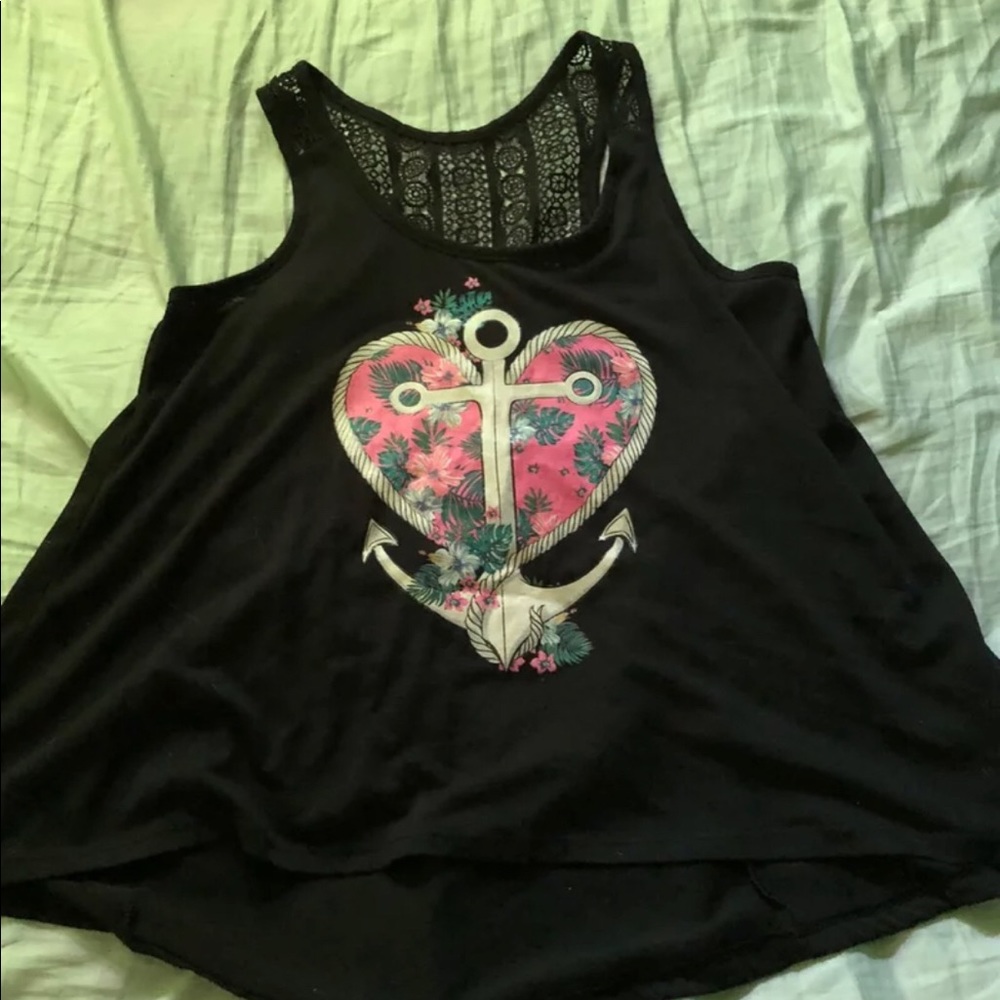 Anchor Heart Tank Top